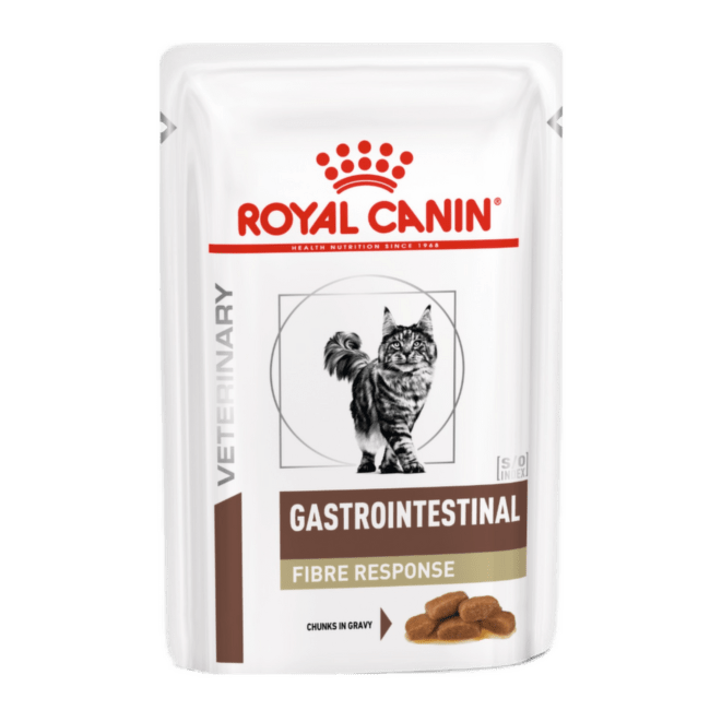 Veterinārie konservi kaķiem – Royal Canin Gastrointestinal Fibre Response Cat, 85 g