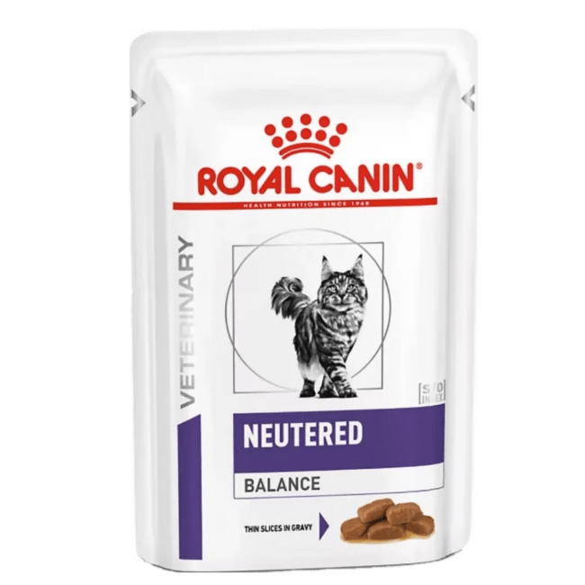 Veterinārie konservi kaķiem – Royal Canin Neutered Balance Cat, 85 g