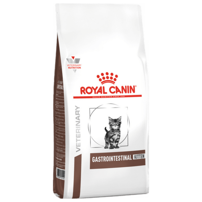 Veterinārā barība kaķēniem – Royal Canin Gastrointestinal Kitten, 0,4 kg