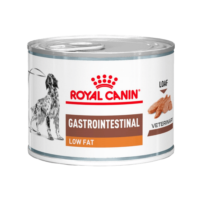 Veterinārie konservi suņiem – Royal Canin Gastrointestinal Low Fat Dog, 200 g