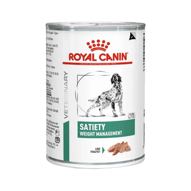Veterinārie konservi suņiem – Royal Canin Satiety Weight Management, 410 g