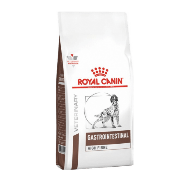 Veterinārā barība suņiem – Royal Canin Gastrointestinal High Fibre Dog, 7,5 kg