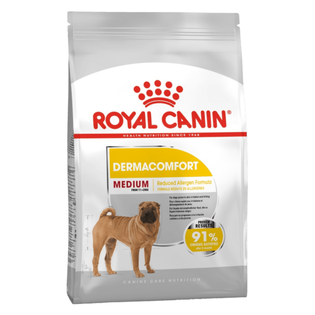 Корм для собак – Royal Canin Medium Dermacomfort, 3 кг