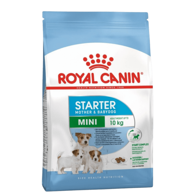 Корм для собак – Royal Canin Starter Mother and Babydog Mini, 8 кг