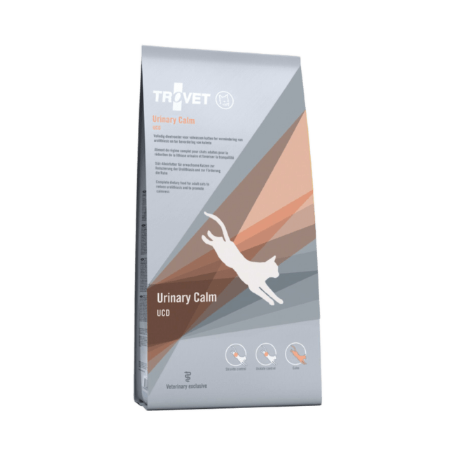 Ветеринарный корм для кошек - Trovet UCD Urinary Calm, 3 кг