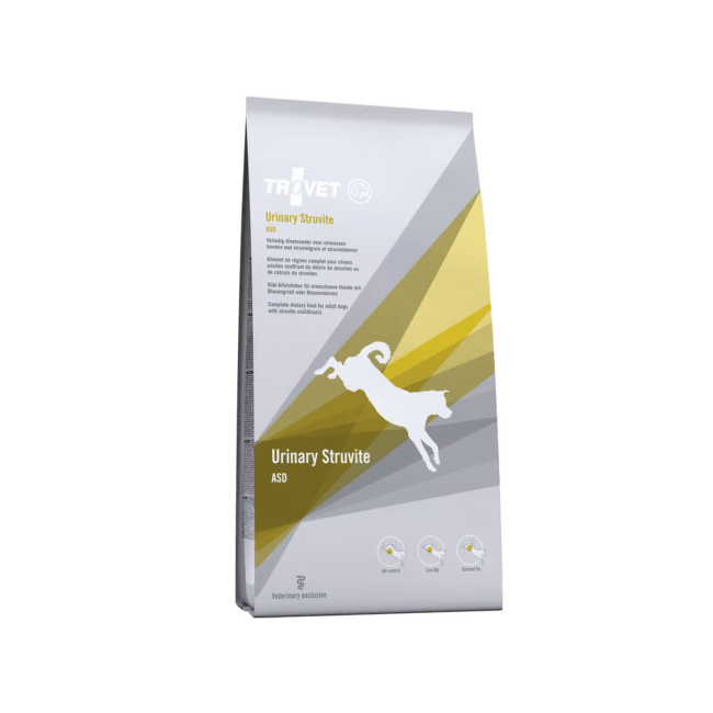 Veterinārā barība suņiem - Trovet ASD Urinary Struvite, 12,5 kg