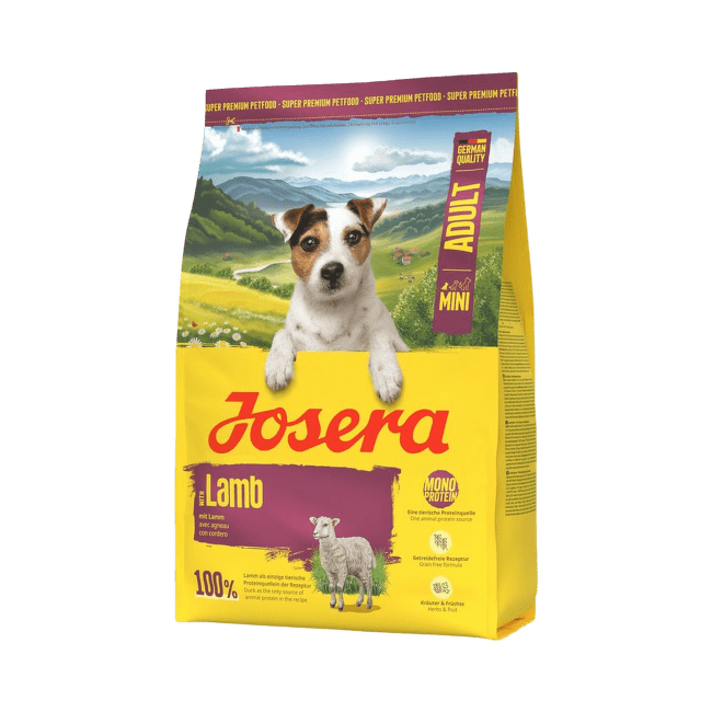 Barī­ba suņiem – Josera Adult Mini Deluxe, 900 g