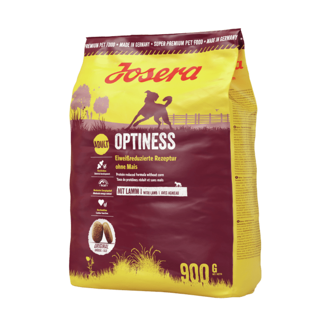 Barība suņiem – Josera Optiness with lamb, 900 g