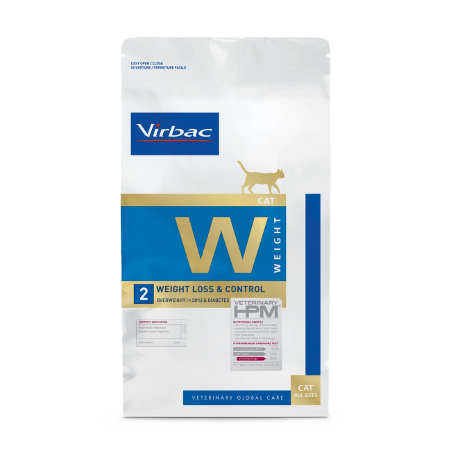 Veterinārā barība kaķiem – Virbac Cat Weight loss and control 3 kg
