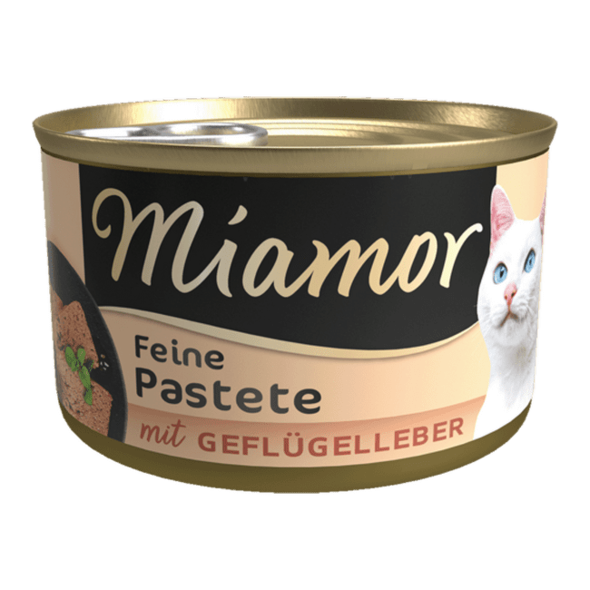 Консервы для кошек – Miamor Pastete Chicken and liver, 85 г