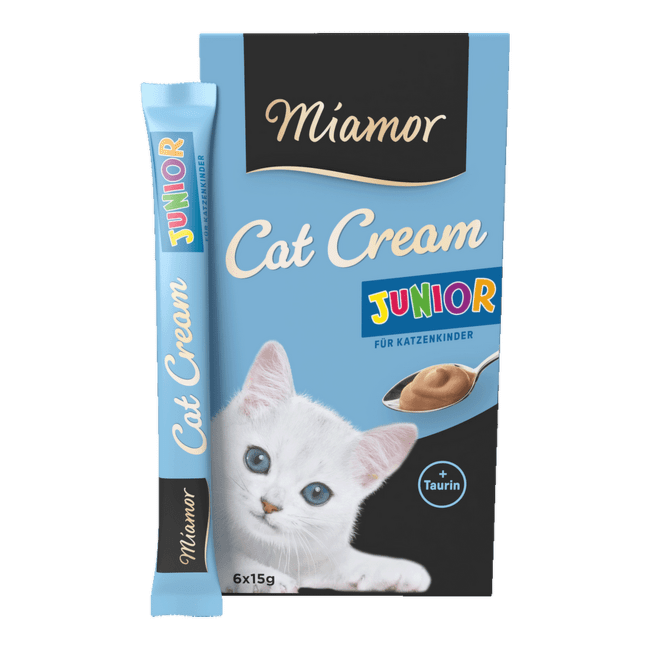 Лакомство для котят – Miamor Junior Cream, 6 x 15 г