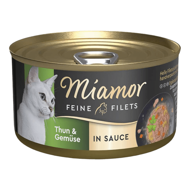 Консервы для кошек – Miamor Feine Filets Tuna and Vegetables in Sauce, 85 г