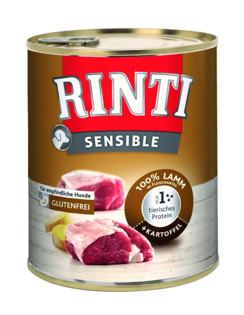 Консервы для собак – Rinti Sensible Lamb and Potato, 800 г