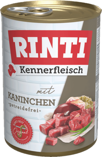 Konservi suņiem – Rinti Kennerfl ar truša galu, 400 g
