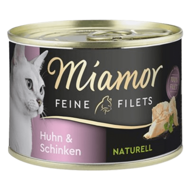Konservi kaķiem – Miamor Filet Naturelle Chicken 156 g