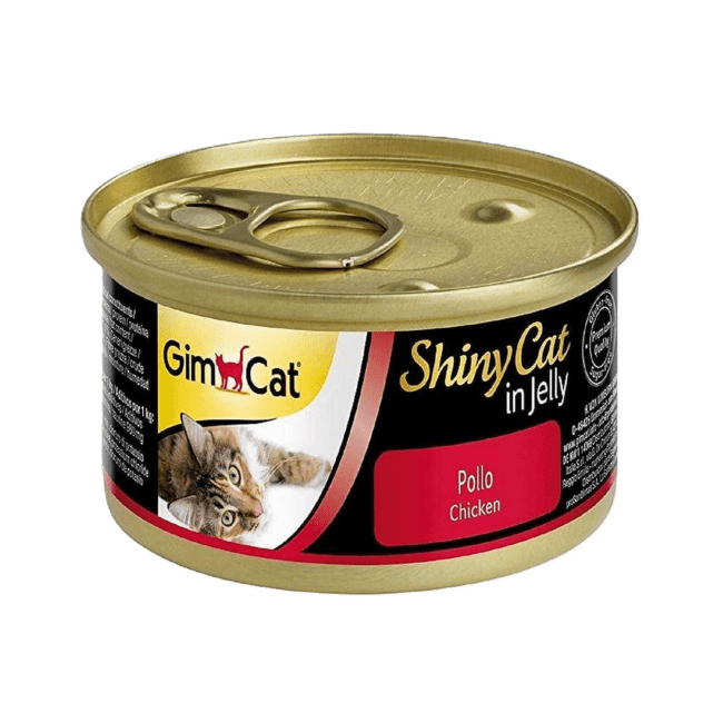 Konservi kaķiem – Gimpet ShinyCat Jelly Chicken 70 g