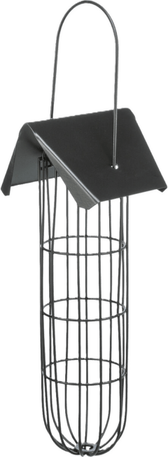 Barotava āra  putniem – TRIXIE Fat ball feeder with roof, 11*25*10 cm, black