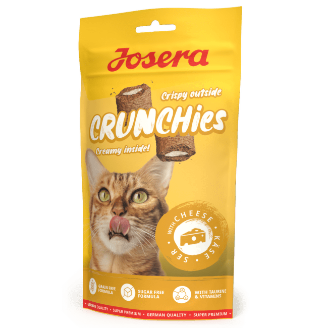 Gardums kaķiem – Josera Crunchies with Cheese 60 g