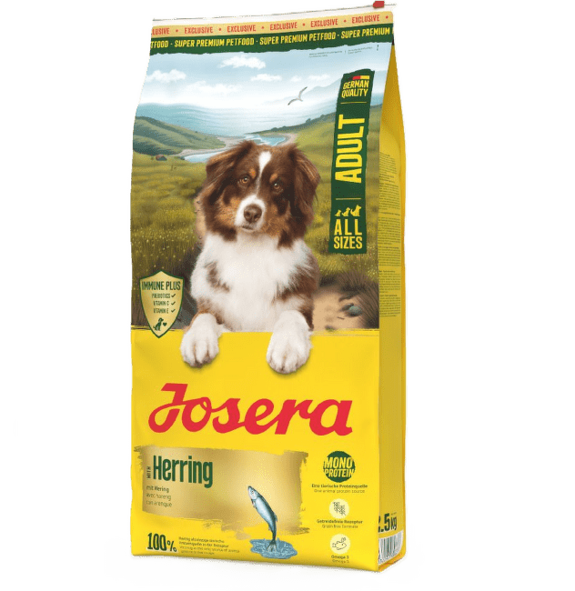 Barība suņiem – Josera Mono Protein All Sizes Adult Herring 12.5 kg