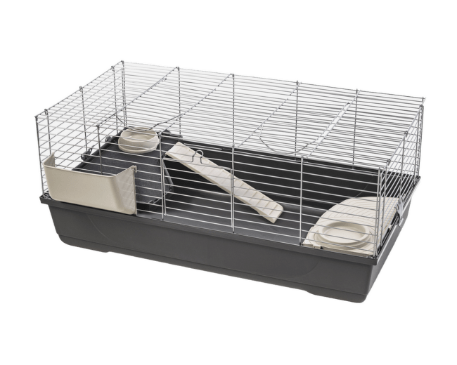 Клетка для кроликов – MPS2 BALDO 100 FLAT VIP, chrome/dark blue