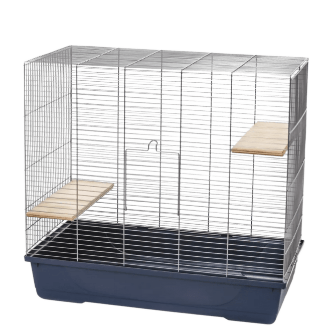 Клетка для шиншилл – MPS2 Chinchilla 80, chrom/dark blue