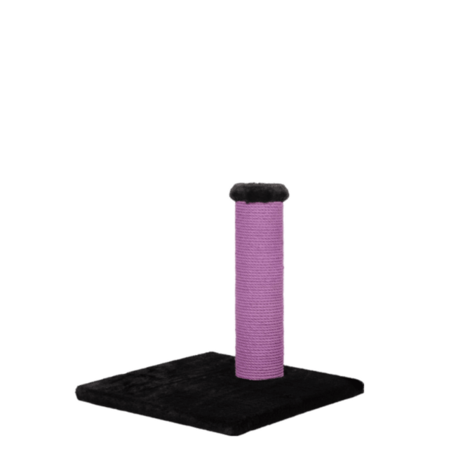 Skrāpēšanas stabs kaķiem – Noba Classic 17, Black and Purple, 43 cm