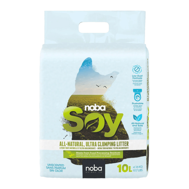 Наполнитель для кошачьего туалета – Noba Soy Unscented, 10 л