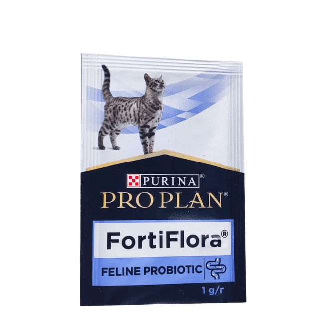 Добавка в корм для кошек – Pro Plan FortiFlora Feline с пробиотиком, 1 г