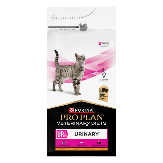 Veterinārā barība kaķiem – Pro Plan Veterinary Diets, UR St/Ox Urinary Chicken, 1,5 kg