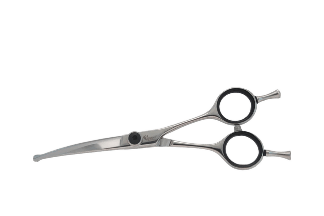 Ножницы для стрижки животных – Groom Professional, Artesan 5.5 Inch Curved Ball-Tip