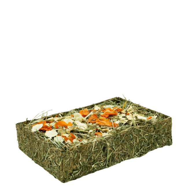 Лакомство для грызунов – JR FARM Hay-Tray with Vegetables, 130 г