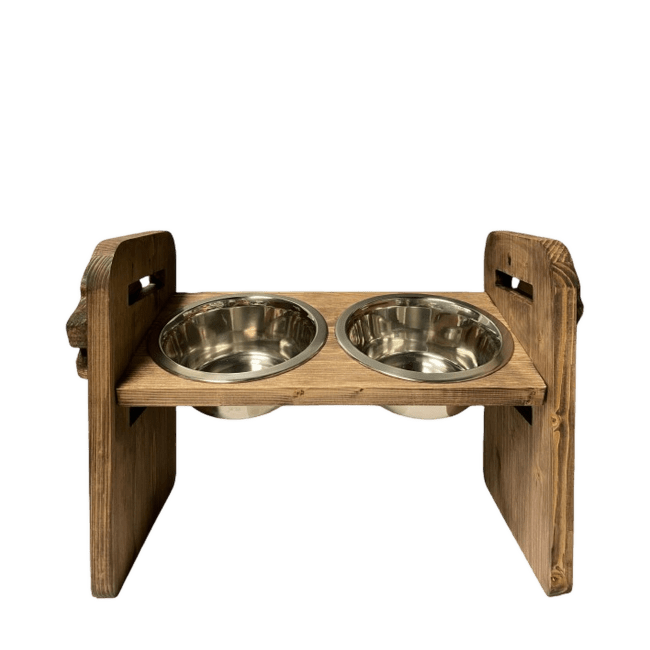 Statīvs ar bļodām – Avesa Metal bowl set, 0,75 l, terra
