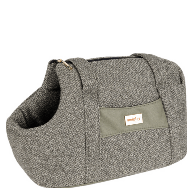 Сумка для транспортировки животных – AmiPlay Pet Carrier Bag Milano, S 35 x 21 x 24 см, olive