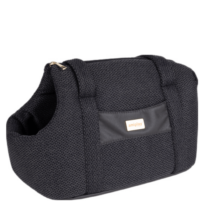 Сумка для транспортировки животных – AmiPlay Pet Carrier Bag Milano, L 42 x 26 x 30 см, black