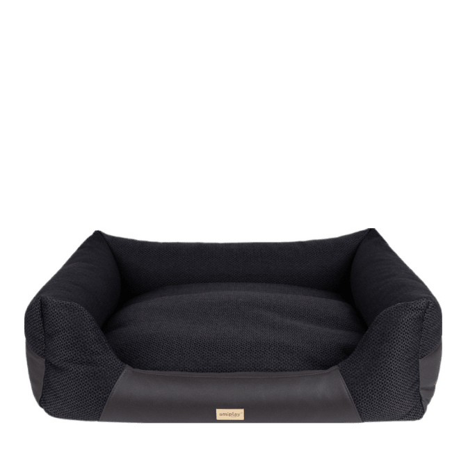 Guļvieta suņiem – AmiPlay Sofa ZipClean Milano, S 58 x 46 x 17 cm, black