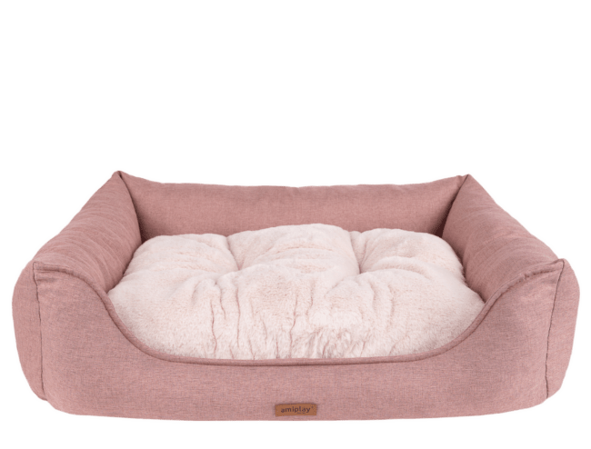 Guļvieta suņiem – AmiPlay Sofa Como, L 78 x 64 x 19 cm, pink