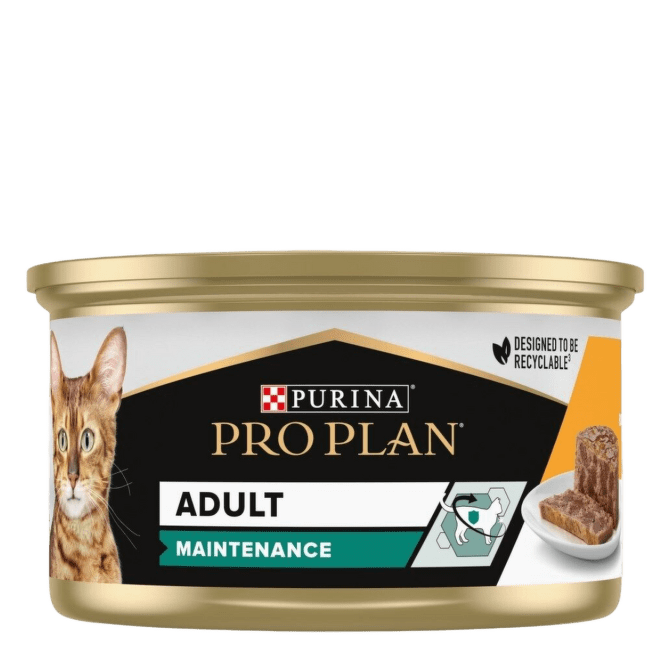 Консервы для кошек – PRO PLAN Maintenance, с курицей, 85 г
