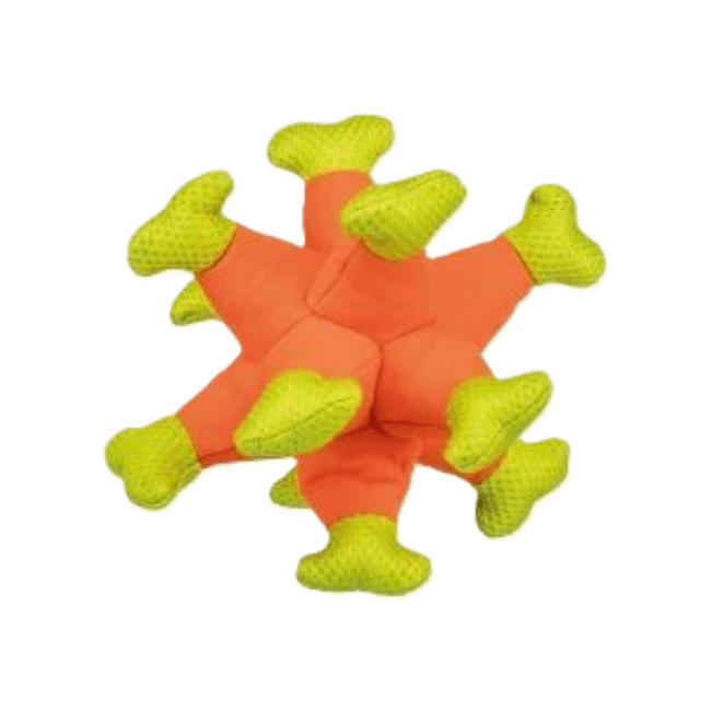 Ūdens rotaļlieta suņiem – AquaToy sea urchin, fabric, 24 cm