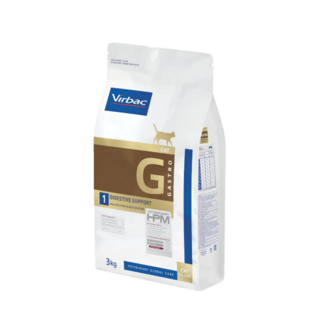Ветеринарный корм для кошек – Virbac HPMD Cat Digestive support 3 кг