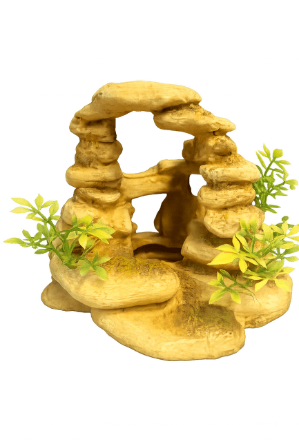 Dekors akvārijam – Sandstone Ring, 150 mm