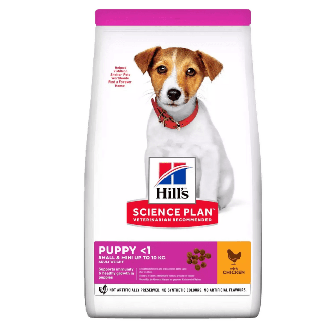 Корм для собак –  Hill's Science Plan™Canine Puppy Small and Mini, Chicken, 300 г