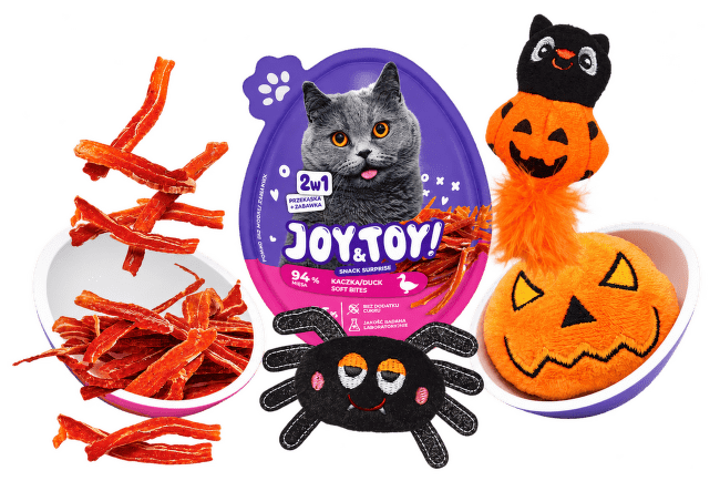 Vajíčko s prekvapením Joy&Toy pre mačky