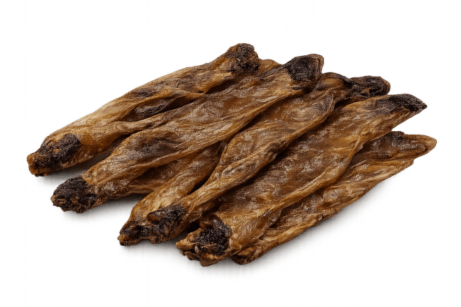 Gardums suņiem – Zaķa ausis, brūnas, 100 g