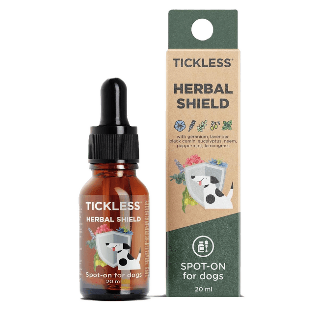 Эфирное масло для отпугивания насекомых – TICKLESS Herbal Shield Spot- on, 20 мл