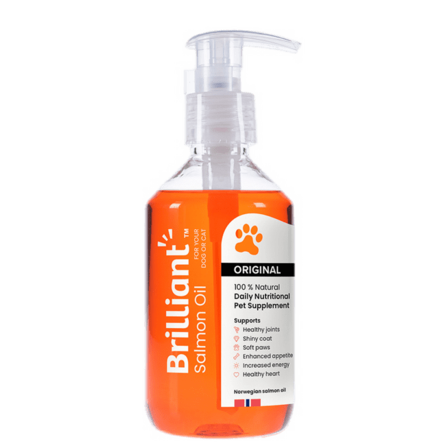 Лососевое масло для кошек и собак – Brilliant Salmon Oil, 0,3 л