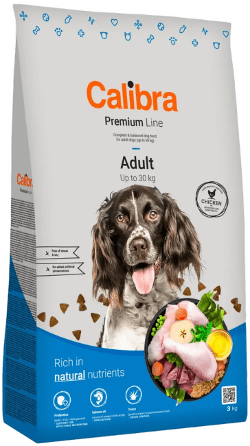 Krmivo Calibra Dog Premium Line Adult 3 kg