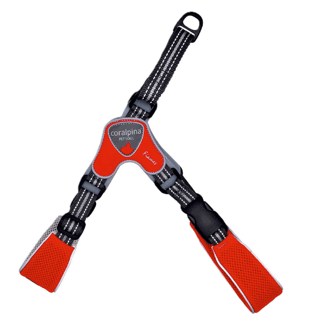 Krūšu siksna – Coralpina Fiames Adjustable, red S10