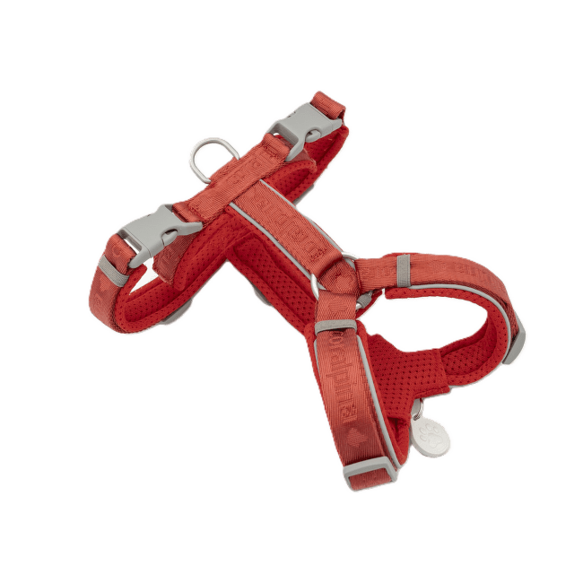 Krūšu siksna ar QR kodu – Coralpina Cadore Adjustable Red, M