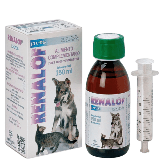 Vitamīni dzīvniekiem – RENALOF Pets, 150 ml