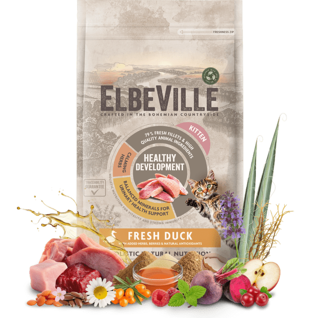 Krmivo ELBEVILLE Kitten Fresh Duck 1,8 kg